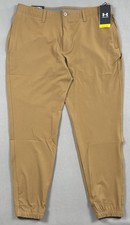 NWT Under Armour UA Golf Jogger Brown 1387343 Men  s Size 36x30 85