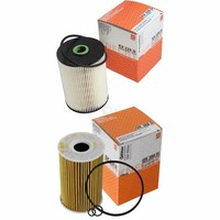 Mahle / Knecht Set Filterpaket Kraftstofffilter KX 228D ÖLfilter OX 388D