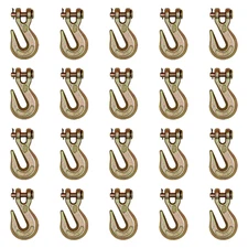 20 Forged Steel Grade 70 Tow Chain 5/16" Clevis Grab Hook HD Truck Trailer G70