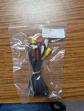 NEW OLD STOCK 5 Foot  Heavy Duty 3 RCA Composite Audio Video AV Cable VCR TV