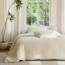 DOZ Duvet Cover Set, 100 Viscose derived from Bamboo, Organically Grown,