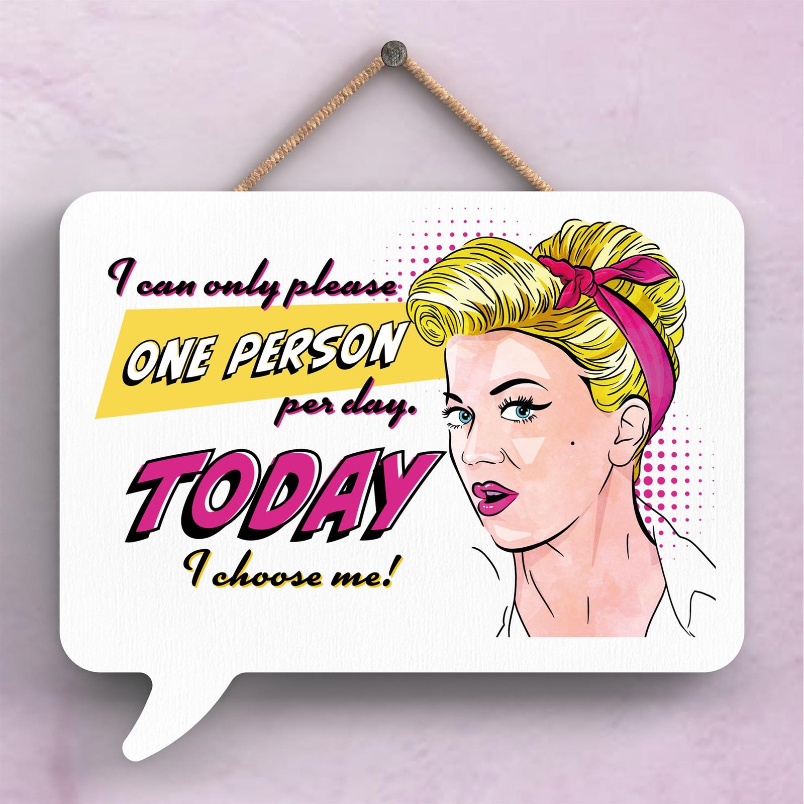 BETTY'S TODAY I CHOOSE ME MED SPEECH BUBBL