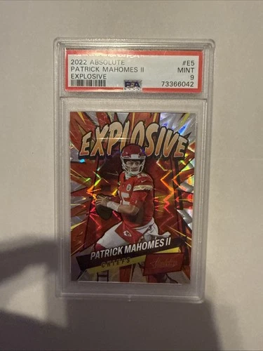2022 Panini Absolute - Explosive Patrick Mahomes II #E5
