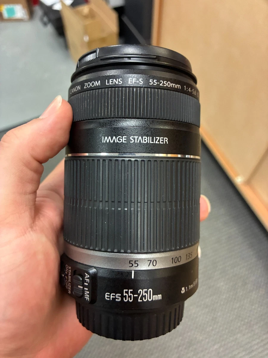 Canon EF-S 55-250mm Focal Camera Lenses for sale | eBay