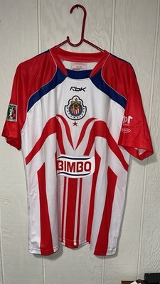 chivas del guadalajara retro 2006-07 red home BOFO NWT Size Large