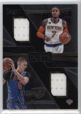 2016 Panini Select Duets 75/149 Carmelo Anthony Kristaps Porzingis #6 HOF 10jq