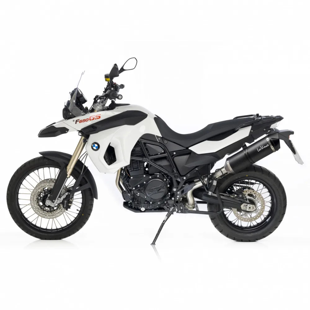 Exhaust Leovince Lv One Evo Carbon Fiber Bmw F 650 Gs 2008 > 2012