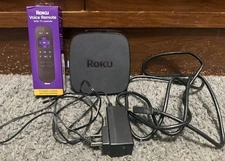 Roku Premiere 4K Wi-Fi Media Streamer Model 4620X AC Adapter HDMI & New Remote