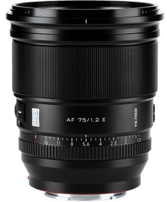 Viltrox AF 75mm f1.2 Pro Sony E Fit Fotografie Kamera Objektiv