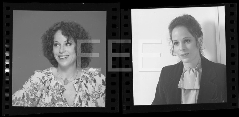 2 Louise Sorel Movie Actress Model Harry Langdon Negative w/rights Lot 369P