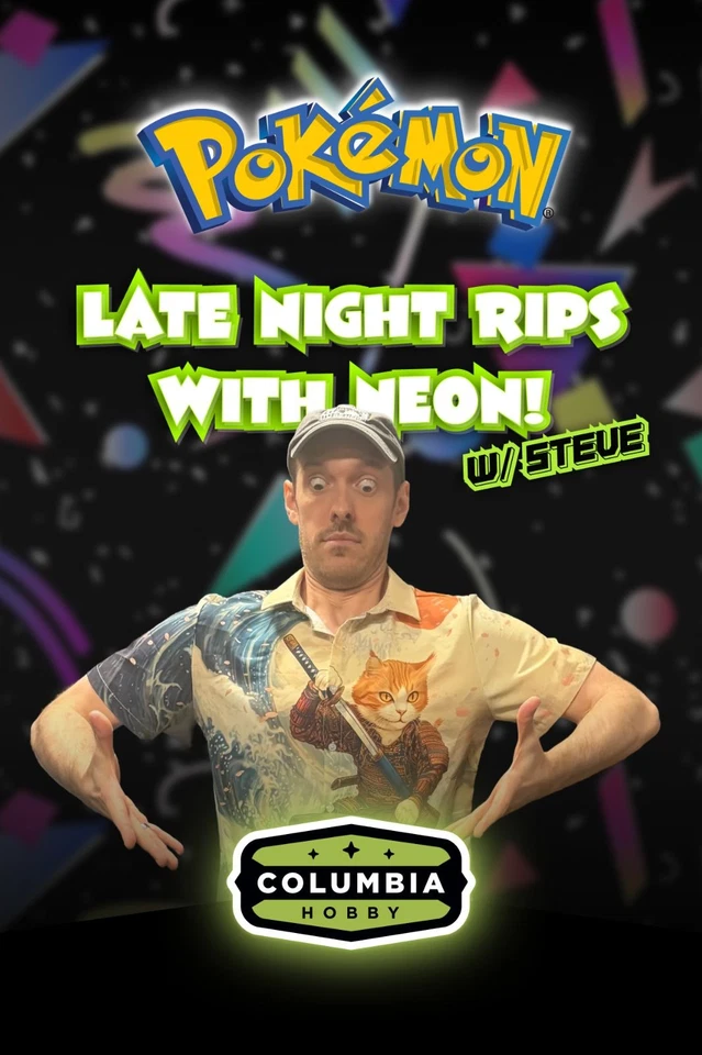 ⚡$1 Start Pokemon After Dark, Late Night Rips w/Neon! ⚡