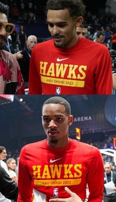 Nike Atlanta Hawks NBA Team Issued Long Sleeve Game Warm Up Shirt