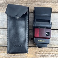 Canon Speedlite 299T Shoe Mount Flash for Canon SLR Tested And Working w/Case