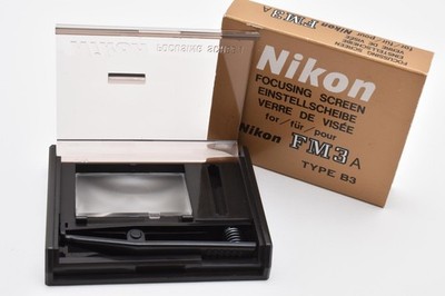【Mint】Nikon Focusing Screen Matt Type B3 For Nikon FM3A FE2 FM2 JAPAN #2868855