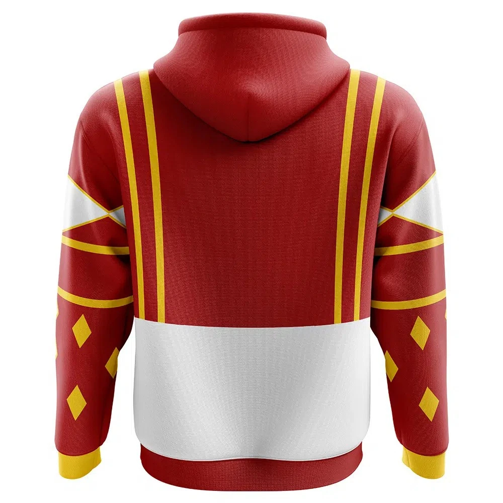 Power Rangers Red Ranger Ninjetti 3D Hoodie