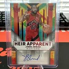 2024-25 Panini Court Kings - Heir Apparent Jamal Shead #HA-JML Ruby /99 (AU, RC)