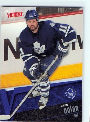 2003-04 Upper Deck Victory #178 Owen Nolan Toronto Maple Leafs | eBay