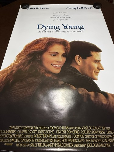Dying Young (1991) Original Movie Poster 27x40 Rolled Double Sided