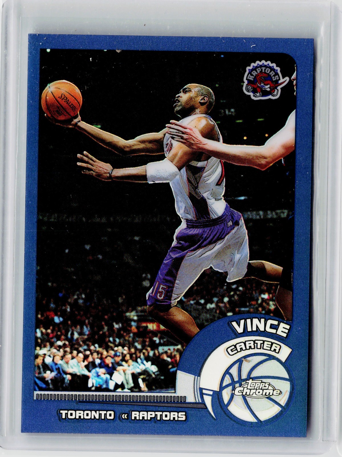 2002-03 TOPPS CHROME REFRACTOR #30 - VINCE CARTER (1A)