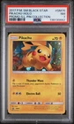 2017 POKEMON SM PROMO SHINING LEGENDS PIN COLLECTION PIKACHU-HOLO PSA 7