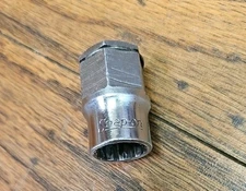 Snap On Tools S9834-20 5/8" Pass Through 12Pt Wheel Alignment Socket USA 1961