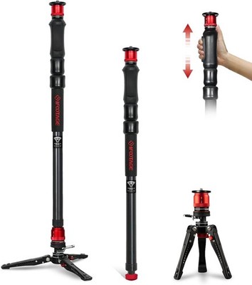 IFOOTAGE Monopod Cobra 3 Strike A150S, 59'' Aluminum Monopod *OPEN BOX*