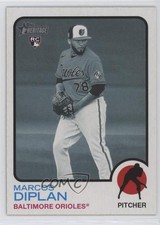 2022 Topps Heritage High Number Black & White Variation Marcos Diplan #617 3u0