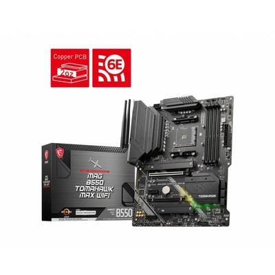 Msi Mag B550 Tomahawk Max Wifi Amd B550 Am4 Atx Socket
