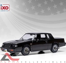 IXO U43RDC009 1:43 1987 BUICK TURBO GRAND NATIONAL (BLACK)