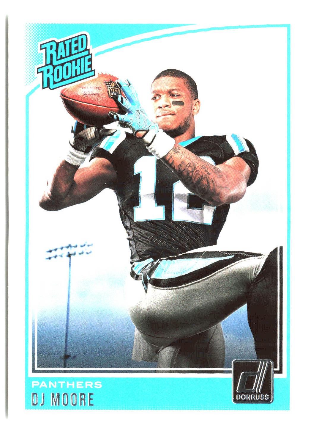 2018 Donruss #316 DJ Moore