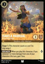 Isabela Madrigal - Such a Lovely Voice 16/204 Uncommon Wilds Unknown Lorcana NM