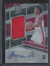 2023-24 Panini Spectra AMEN THOMPSON #225 RC Rookie Relic Auto Prizm /199 NA2