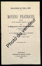 Sericiculture: Rouffia, 1875. Praktische Mitt...
