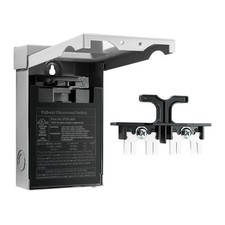 30 Amp AC Disconnect Switch Outdoor 120/240VAC Pull Out Switch Waterproof Metal