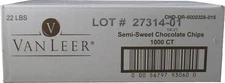 Semi-Sweet Chocolate Chips, 1000 Count - 22 Lbs