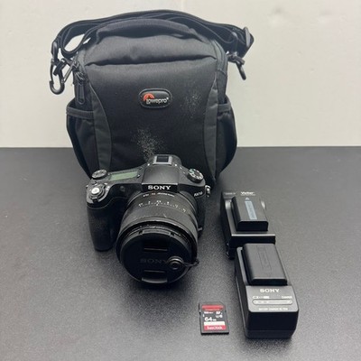 Sony Cyber-shot DSC-RX10 20.2 MP Camera with battery, charger, bag 64 GB SD Card