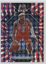 2022-23 Panini Mosaic Rookies FOTL Pink Swirl Prizm 6/20 Ousmane Dieng #206 5y7