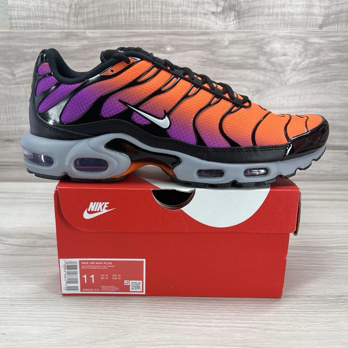 Preços baixos em Nike Air Max Plus Total Orange | eBay