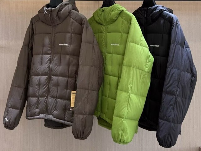 Outdoor New Montbell Embroidery Lightweight Warm Down Jacket Men Women