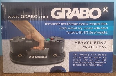 GRABO NG-V1-118724 Nemo Portable Electric Vacuum Suction Cup/Lifter
