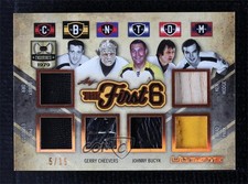 2018 Ultimate The First 6 Bronze 5/15 Bobby Orr Phil Esposito Gerry Cheevers k4s