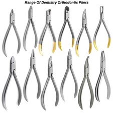 Dental Orthodontic Pliers Braces Wire Bending Distal Ligature Cutters Ortho Lab