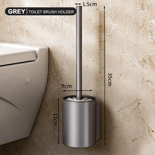 Space Aluminum Long Handle Toilet Brush, a Brush Tool for Household Toilet Washi