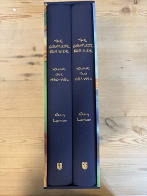 The Complete Far Side | Gary Larson | Vol 1 & 2 Hardcover With Slipcase Box |