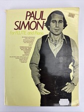 PAUL SIMON For Flute and Piano Sheet Music Book
