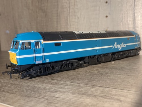 Heljan 4662 Spur O Class 47 47714 Anglia Railways Originalverpackt | Zustand: Used