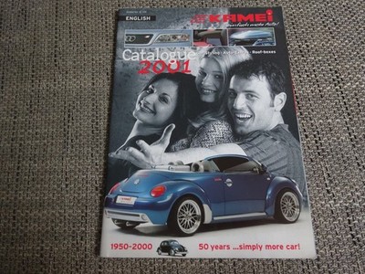 Kamei Tuning Prospekt Katalog Brochure 2001 English selten rare