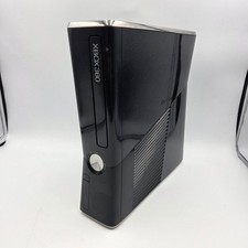 Microsoft Xbox 360 Slim 250GB Glossy Black Console Only Tested Working