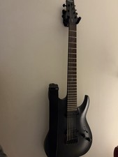 Schecter Damien-7 SBK Electric Guitar - Satin Black
