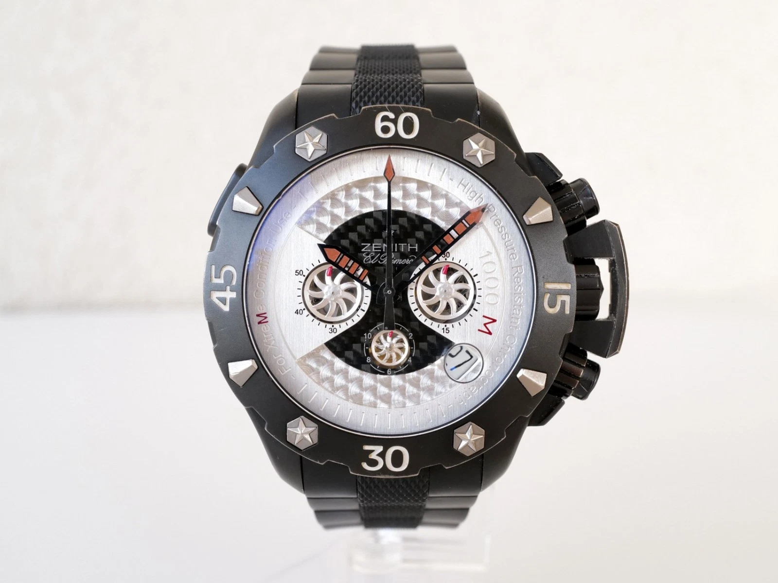 Zenith — Zenith Defy Xtreme Titanium Chronograph 47mm 96.0525.4000/21.R642